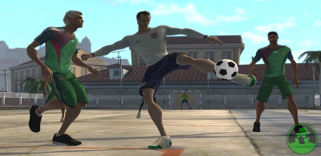 《FIFA街头足球3》 欧版NDS版 游戏截图 3